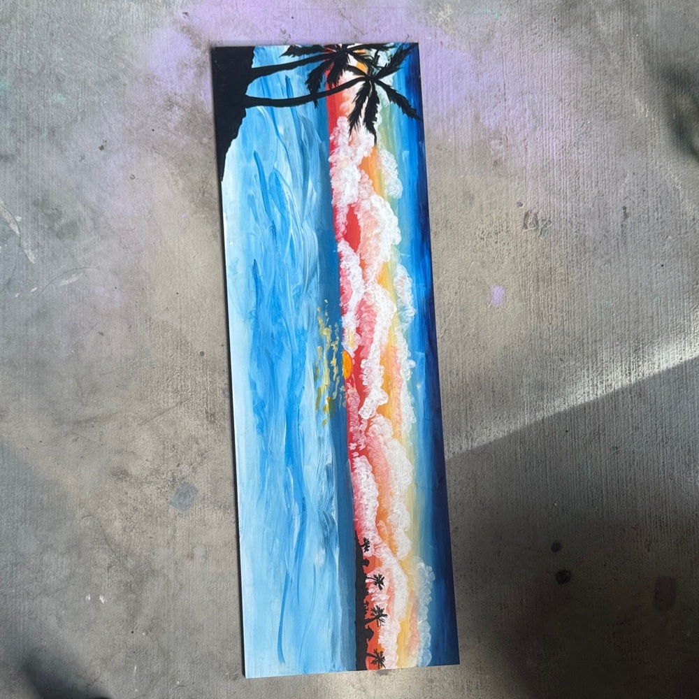 Tropical Sunset Canvas Art - Picture 6 of 10